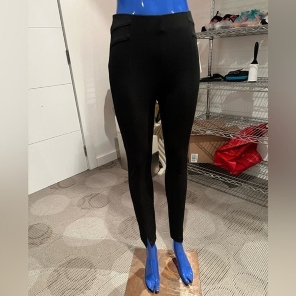 Badgley Mischka Black Leggings High Waist Stretch
